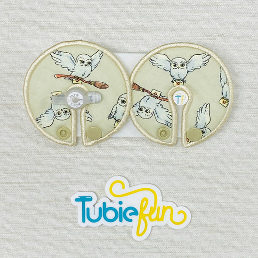 Button Pad Cover Large - Owls