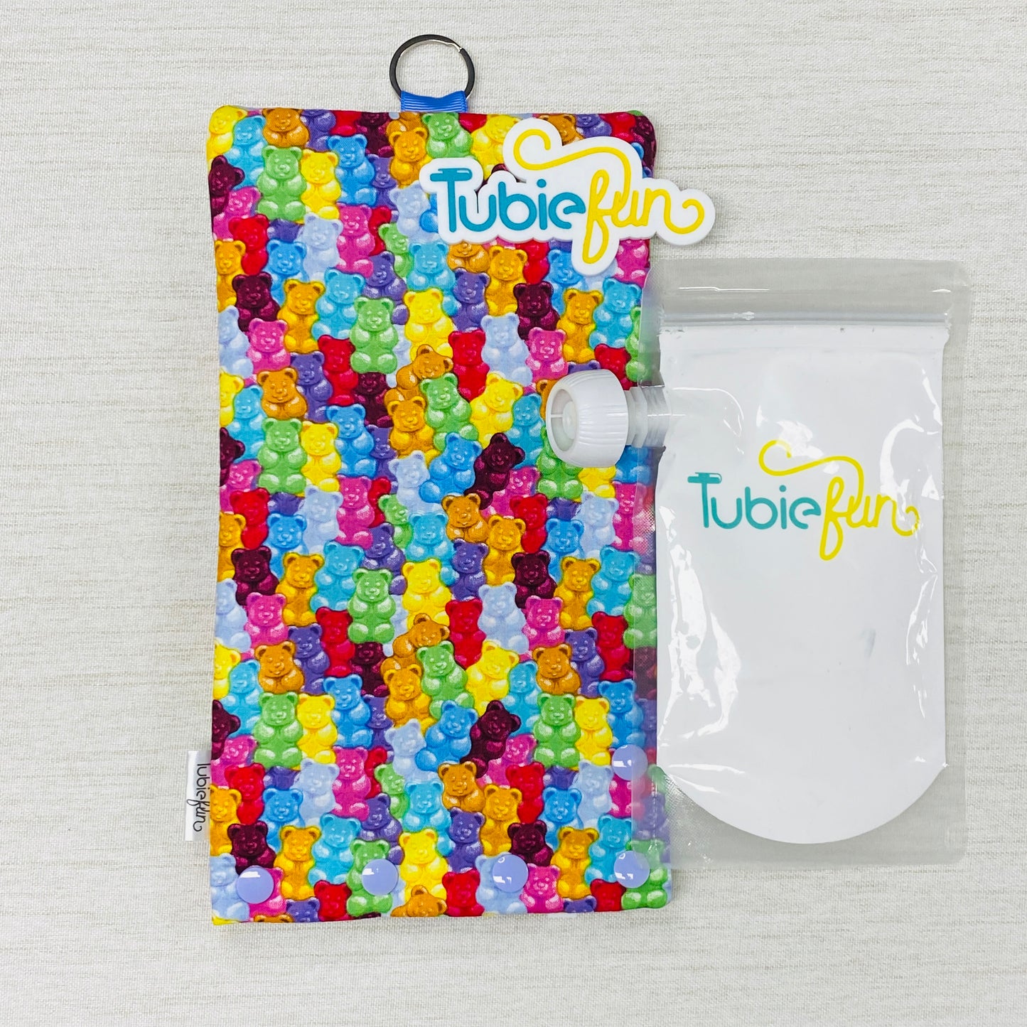 Insulated Milk Bag Suitable for Reusable Pouches - Gummi Bears