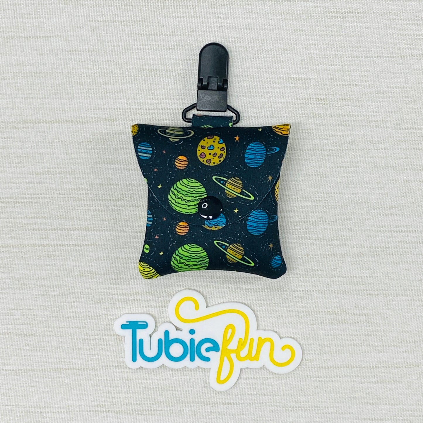 Neoprene Tubing Pouch - Planets