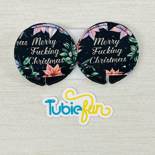 Covered Button Pad - Merry Christmas