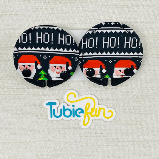 Covered Button Pad - Ugly Sweater Ho Ho Ho