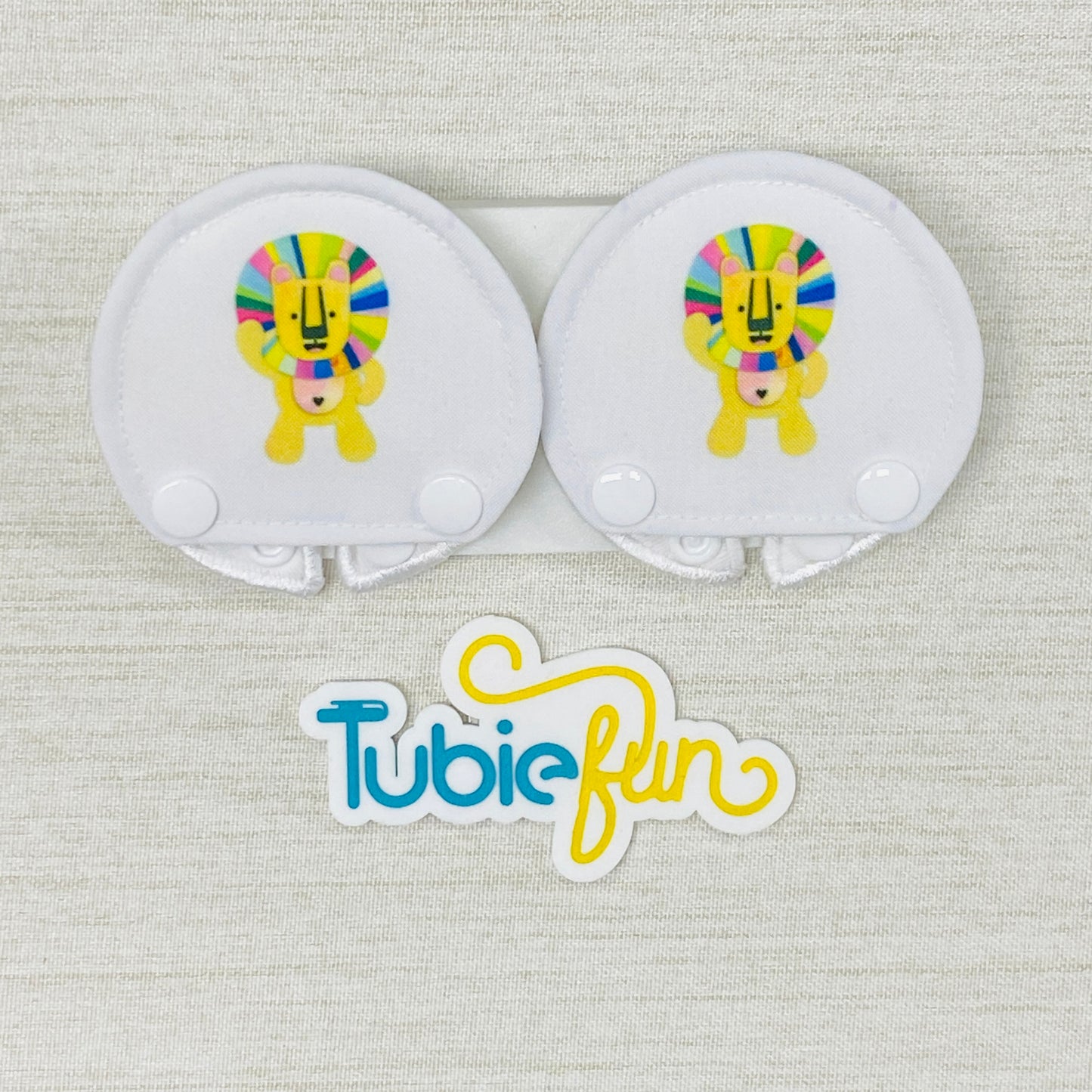 Covered Button Pad - Kasey Rainbow Luka