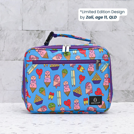 Insulated Lunch Bag - Ice Creams