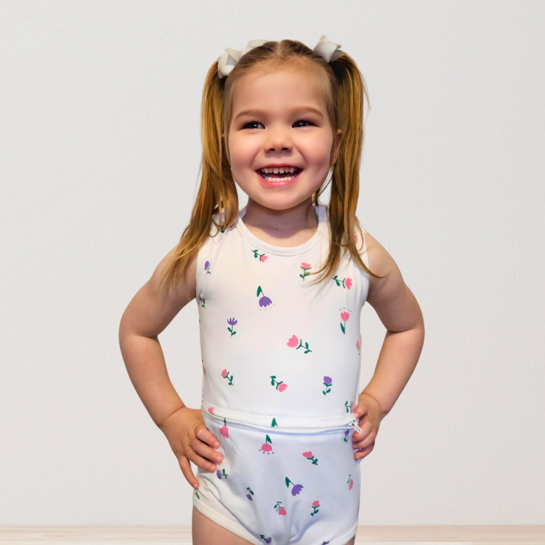 Stella Floral OneEase Signature Onesie – lifestyle 2