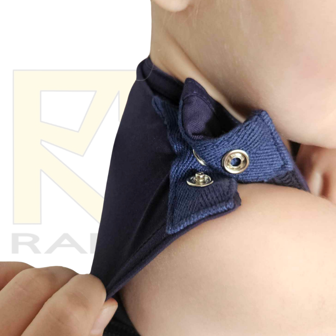 OneEase Adaptive Onesie – shoulder snap close-up