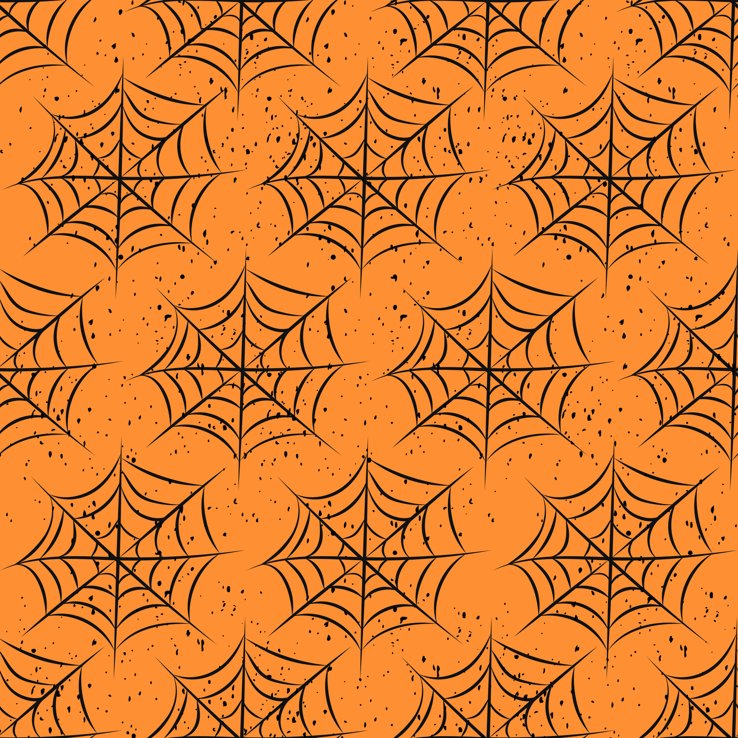 Nasogastric and Oxygen Tape - Webs on Orange