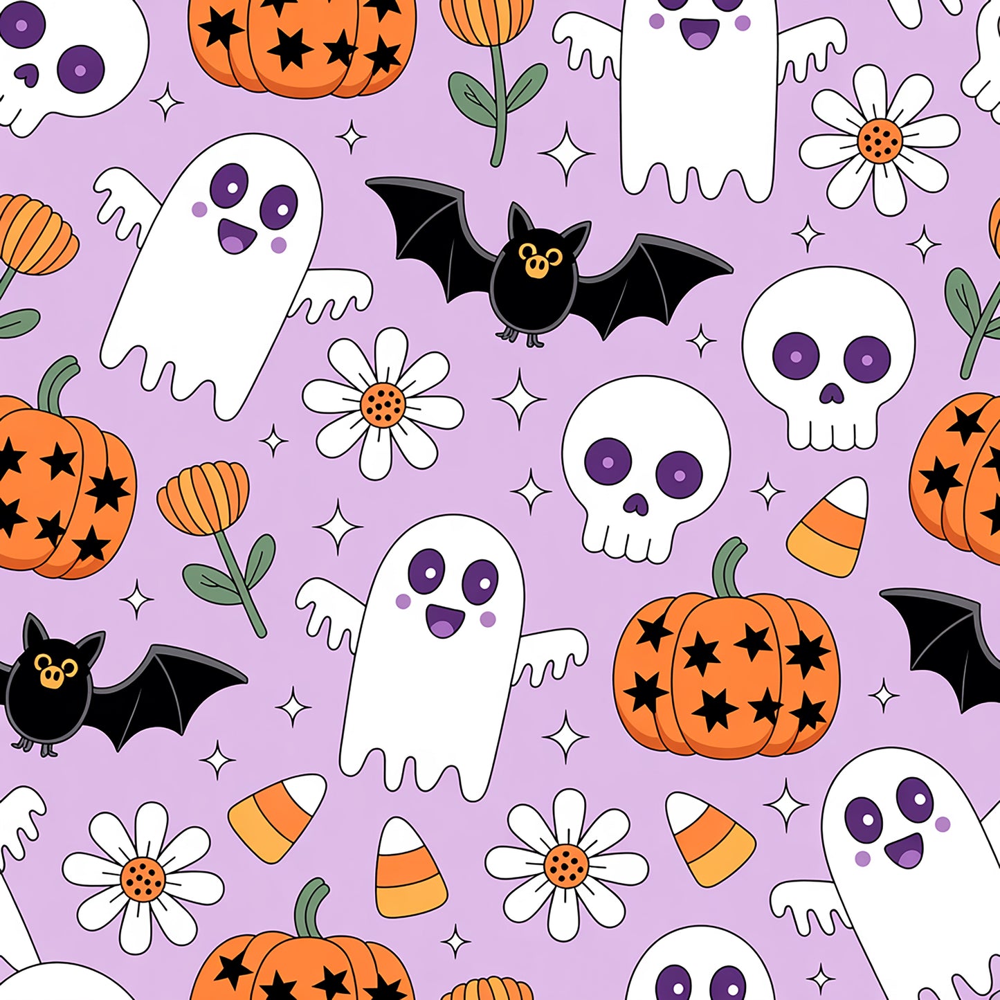 Nasogastric and Oxygen Tape - Cute Ghosts