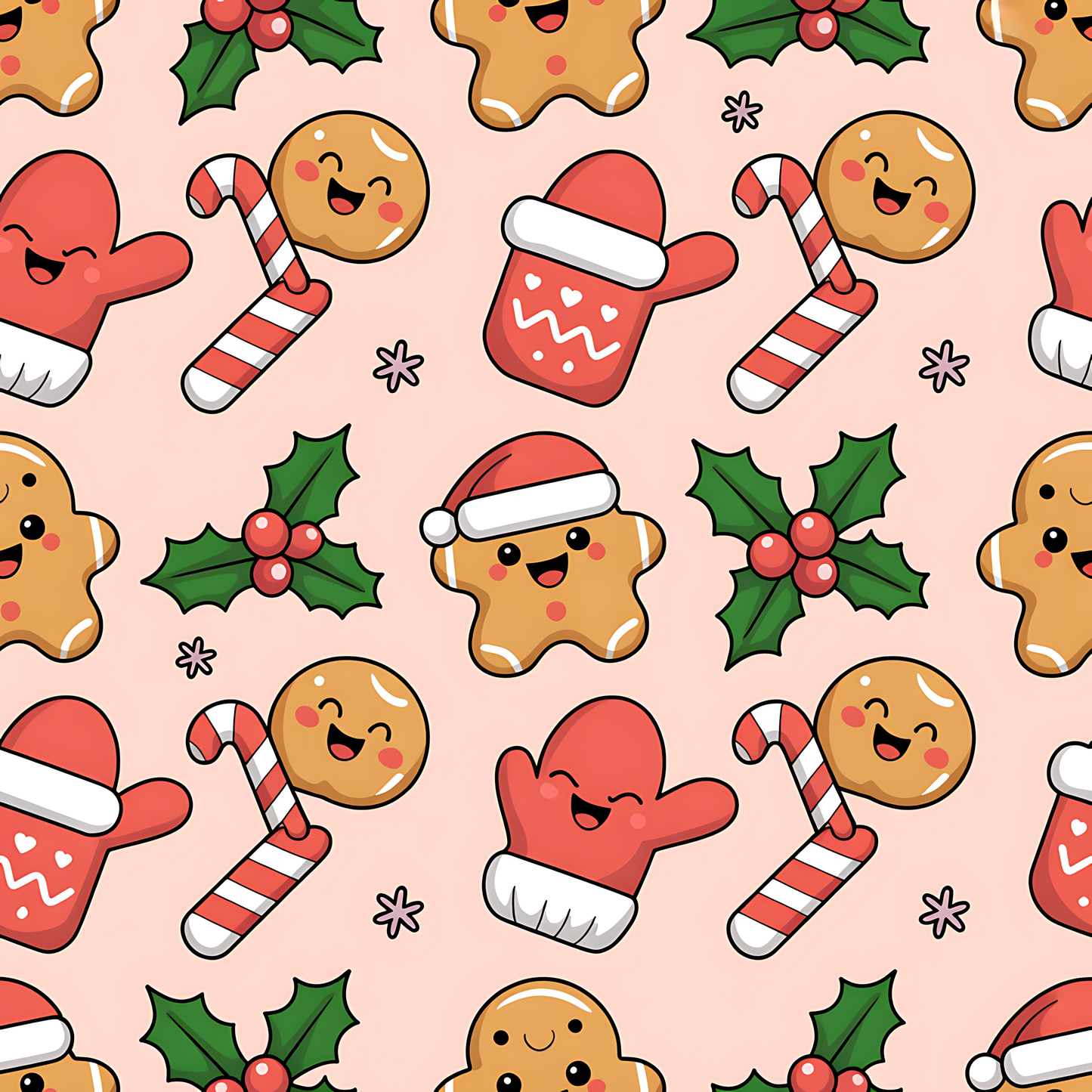 Nasogastric and Oxygen Tape - Happy Gingerbread