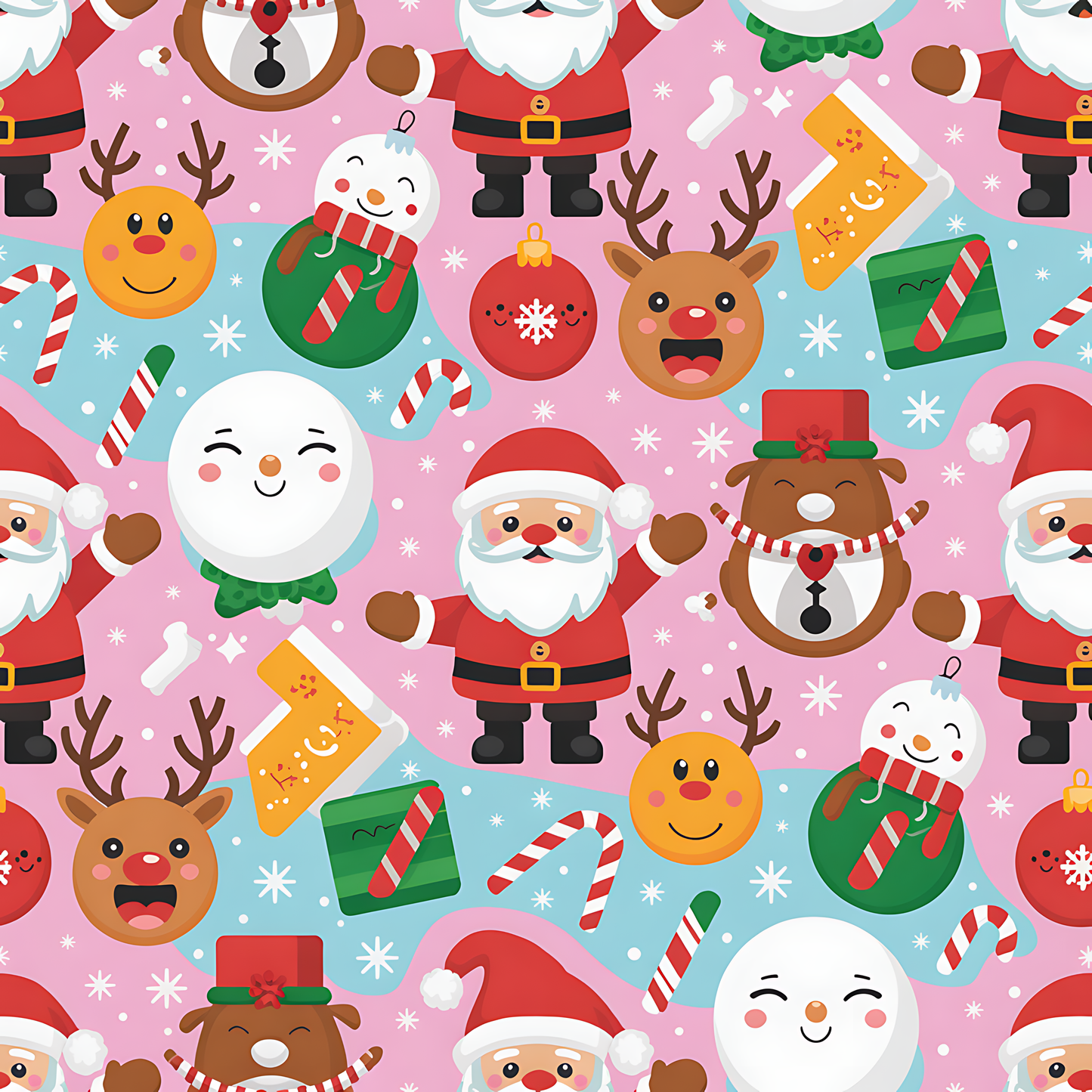 Nasogastric and Oxygen Tape - Christmas Characters