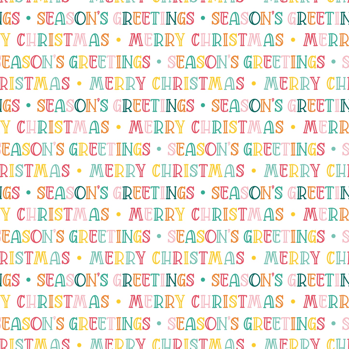 Nasogastric and Oxygen Tape - Christmas Words