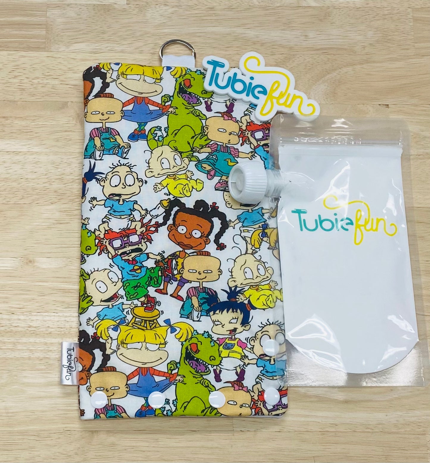 Insulated Milk Bag Suitable for Tubie Fun 500ml Reusable Pouches - Ratty Baby Characters