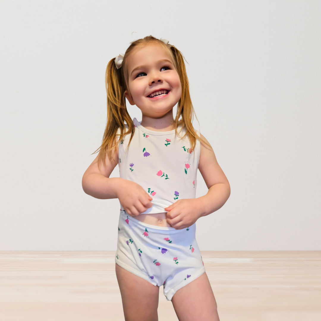 Stella Floral OneEase Signature Onesie – lifestyle 3