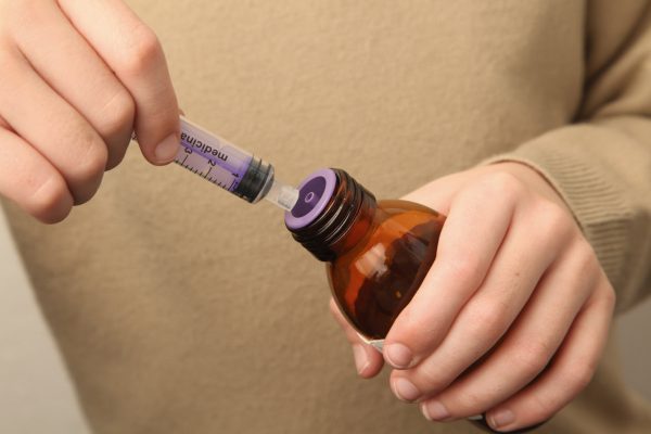 Purple ENFit Medicine Bottle Adapter (18.5 - 20.5mm)