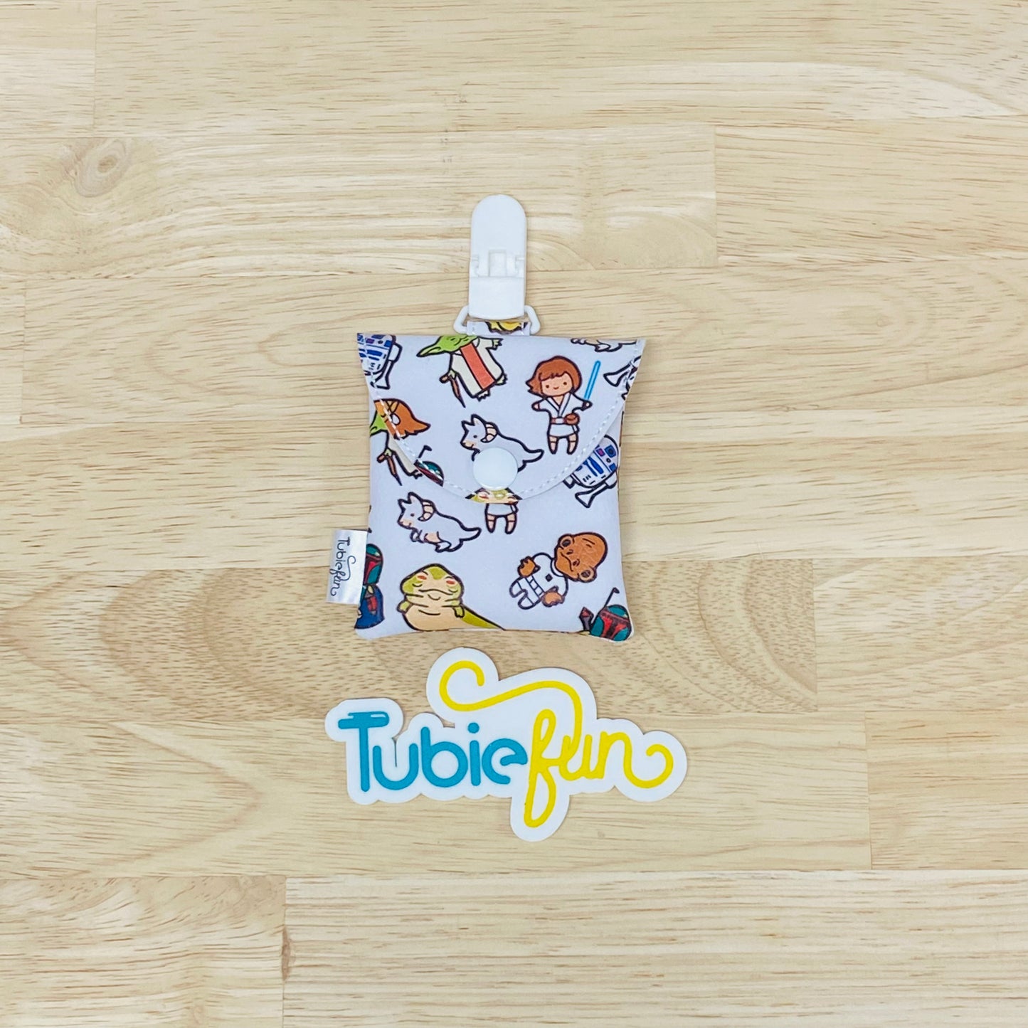 Tubing Pouch - Star Characters on White