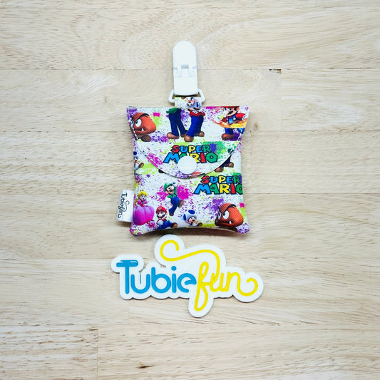 Tubing Pouch - Gaming Brothers on White and Pink