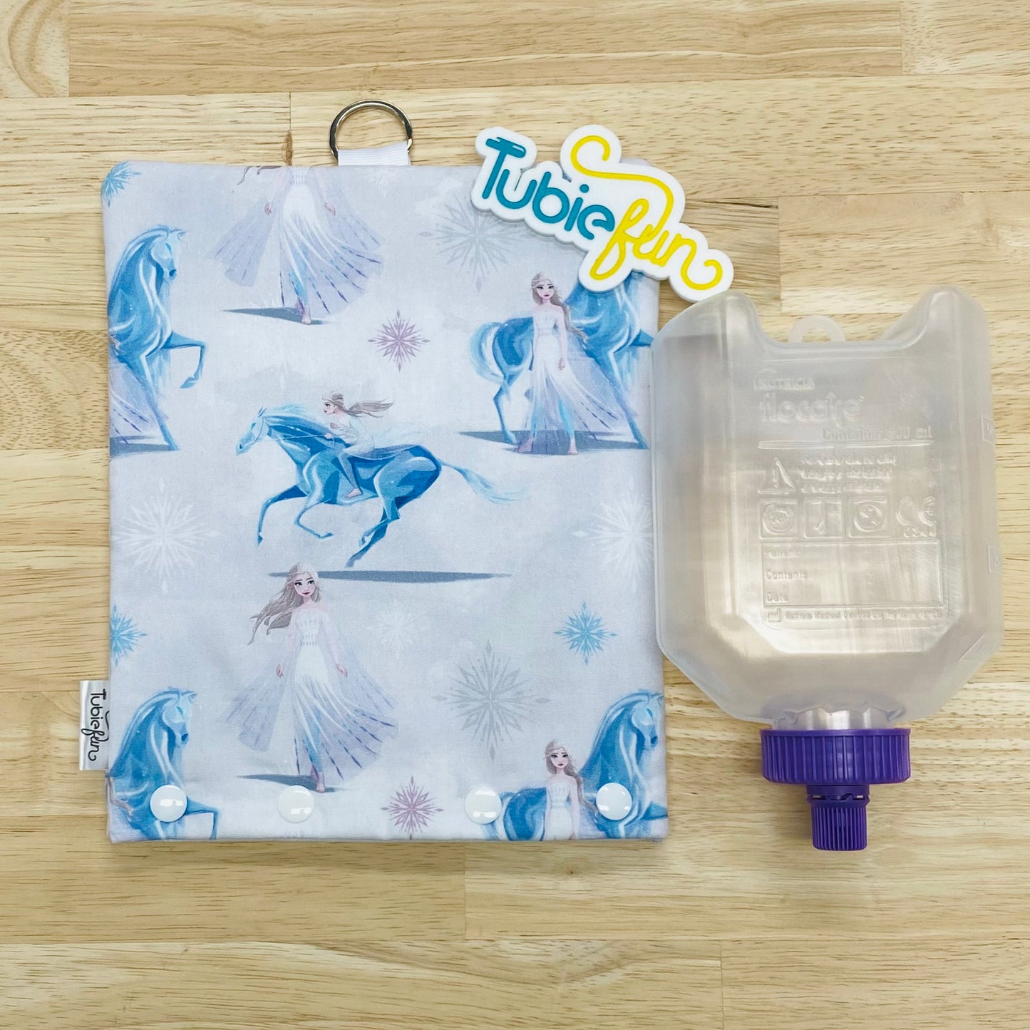 Insulated Milk Bag Suitable for 500ml Flocare Bottle in - Ice Queen