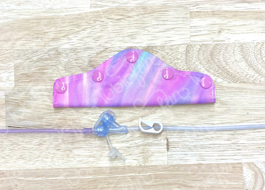 Feeding Tube Connection Cover - Purple Wave