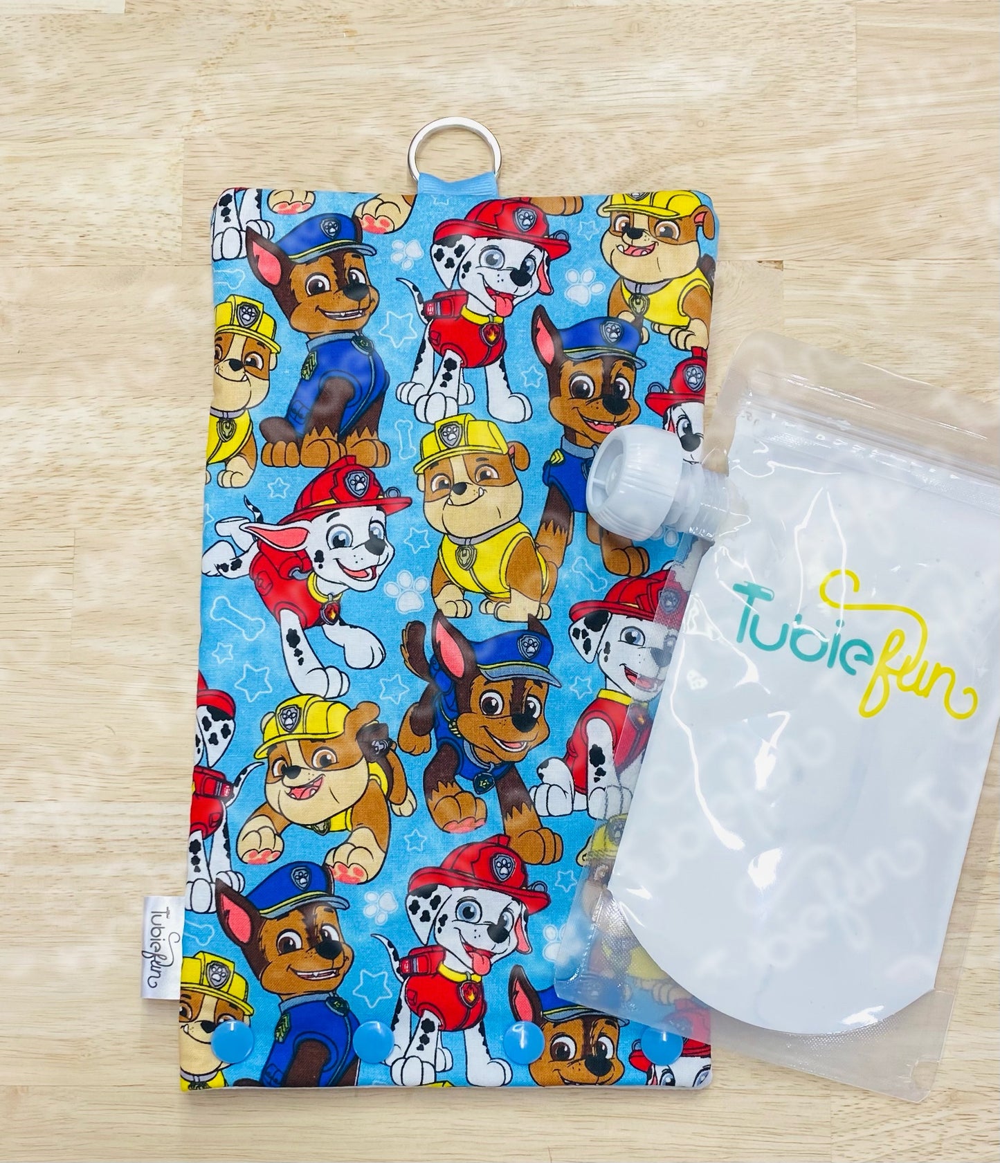 NEW Insulated Milk Bag Suitable for Tubie Fun 500ml Reusable Pouches - Pups
