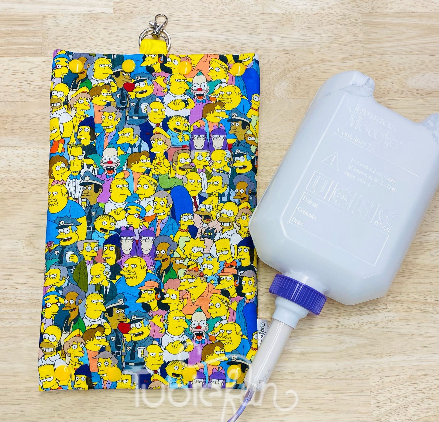 Insulated Milk Bag Suitable for 1L Flocare Bottle - Street Characters