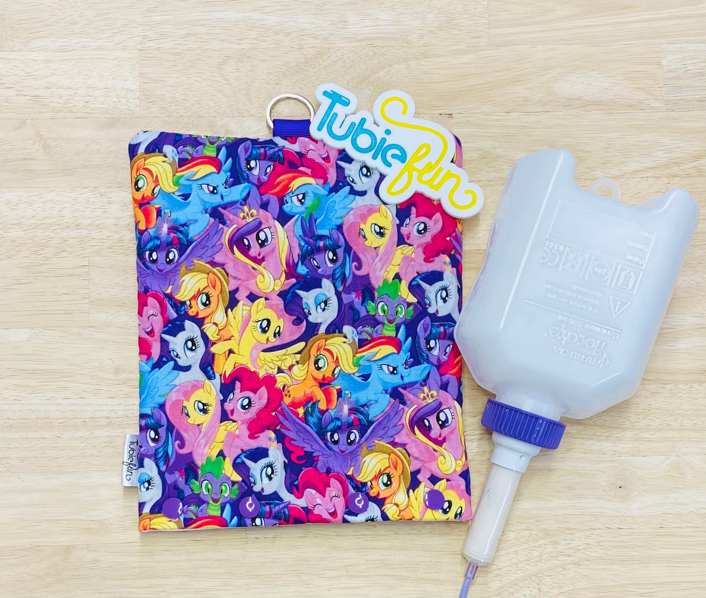 Insulated Milk Bag Suitable for 500ml Flocare Bottle in - Little Ponies