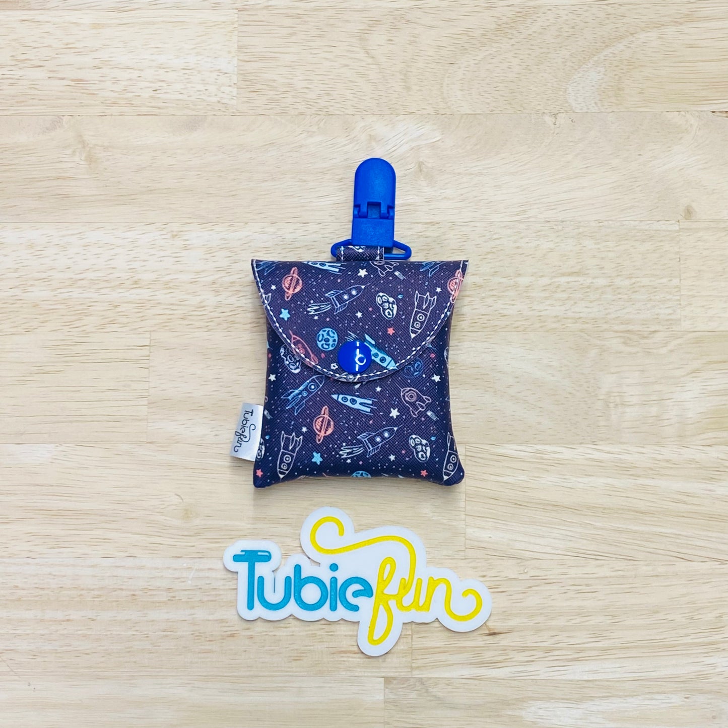 Tubing Pouch - Rockets and Planets