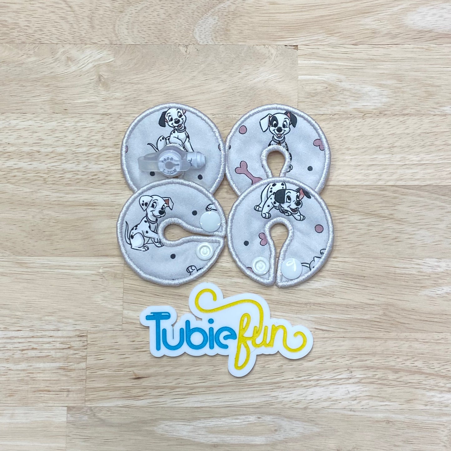 G-Tube Button Pad Cover -  Dalmatians