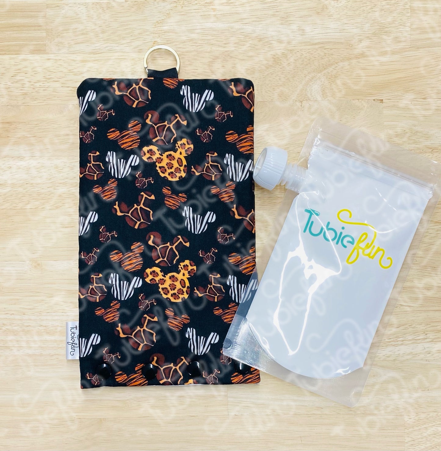 Insulated Milk Bag Suitable for OLD Z & Co Reusable Pouches - Jungle Mouse