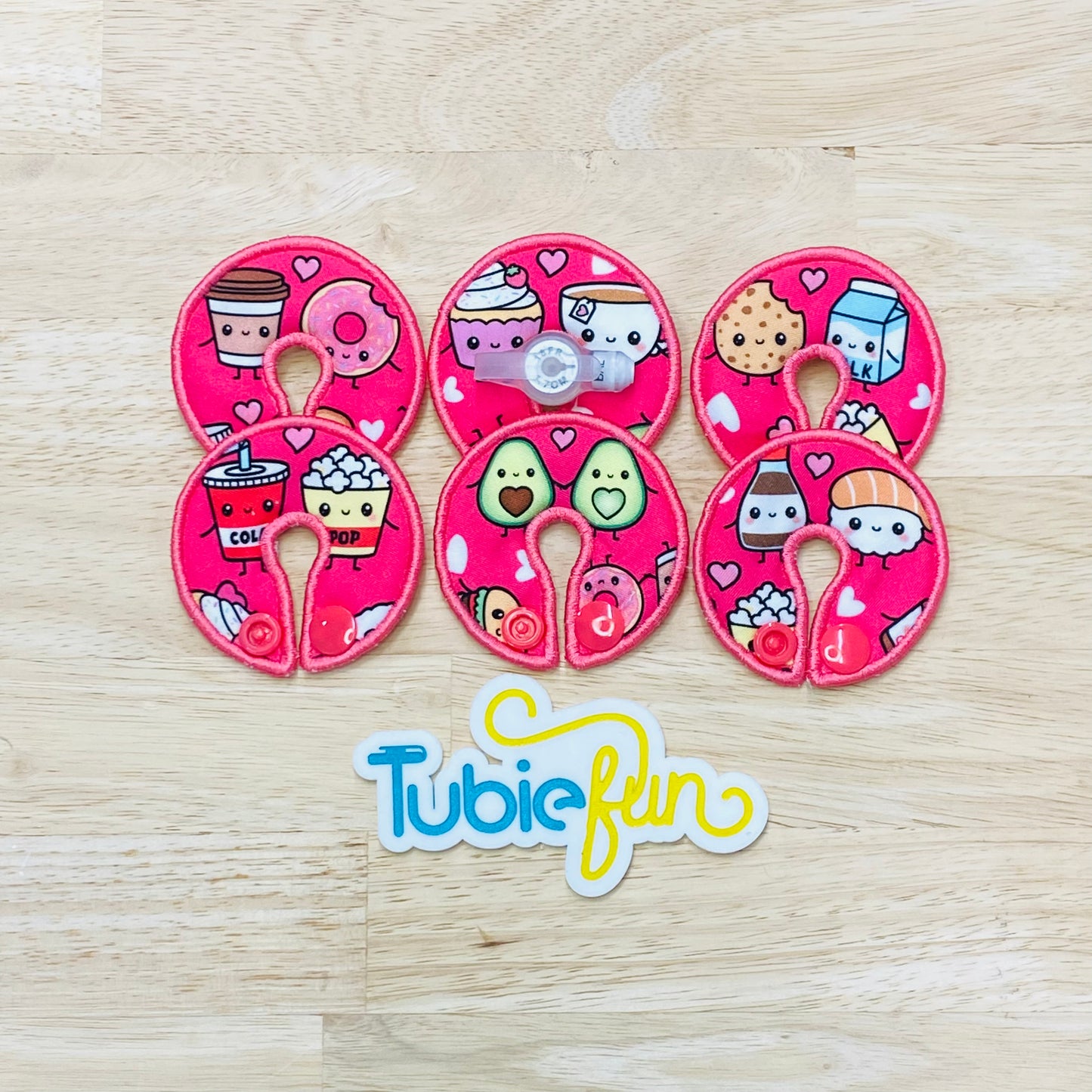 G-Tube Button Pad Cover - Perfect Pair
