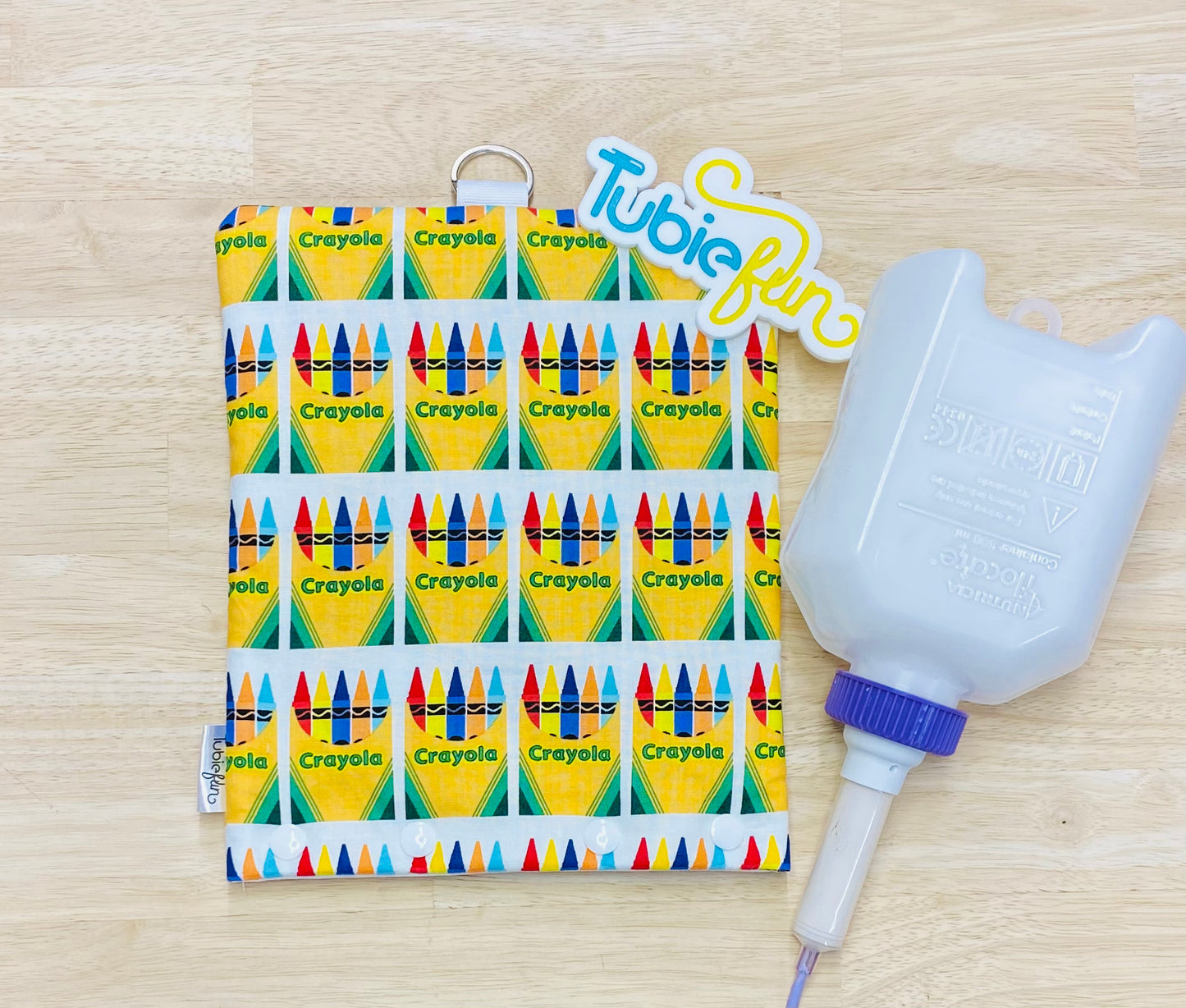 Insulated Milk Bag Suitable for 500ml Flocare Bottle in - Crayons
