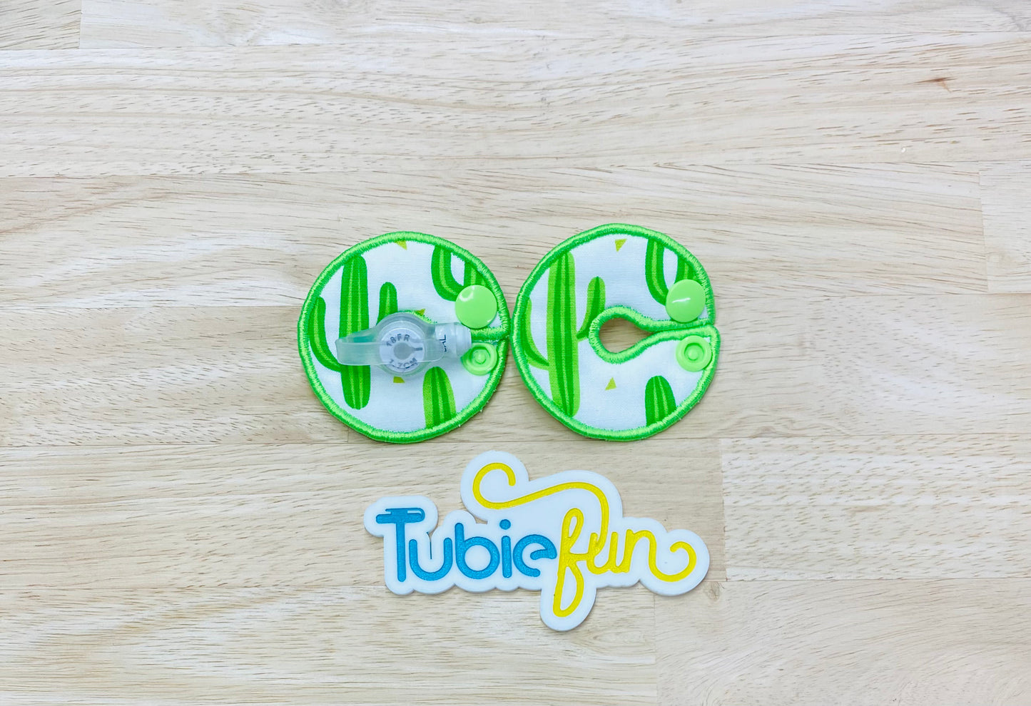 G-Tube Button Pad Cover - Cactus