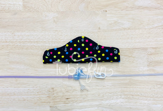 Feeding Tube Connection Cover  - Coloured Dots