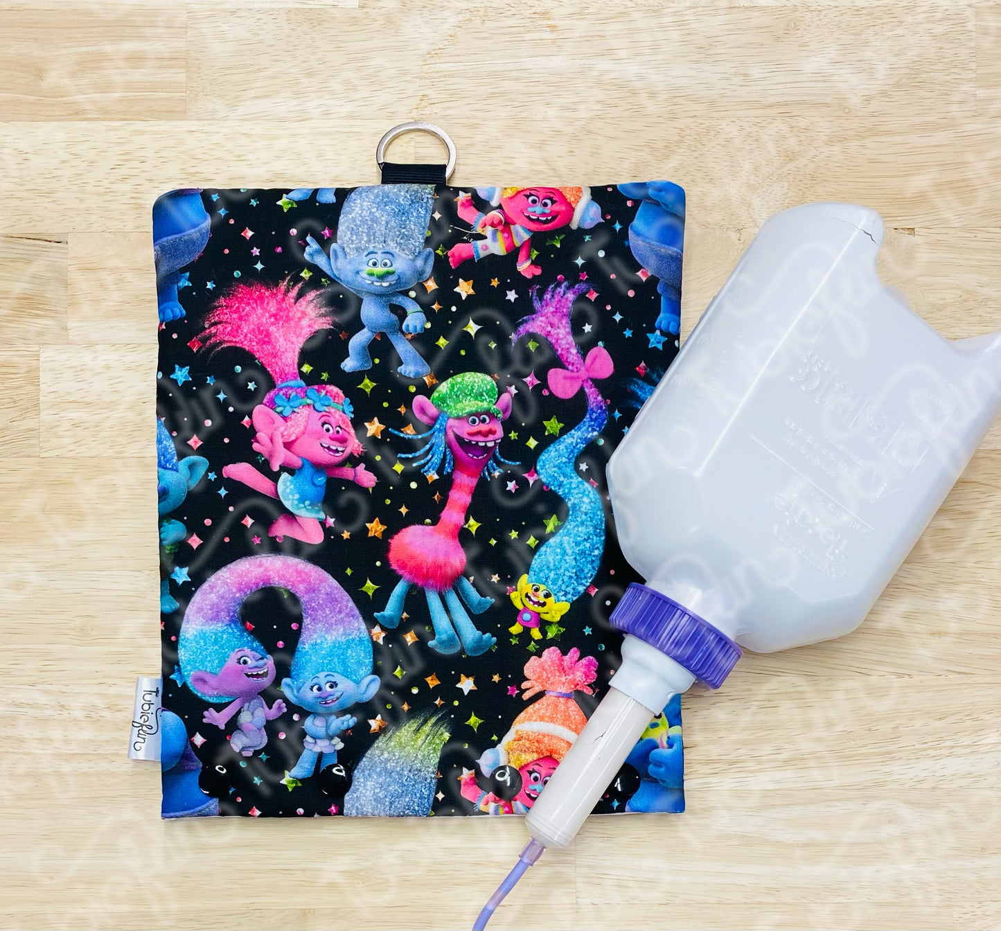 Insulated Milk Bag Suitable for 500ml Flocare Bottle in - Dancing Characters