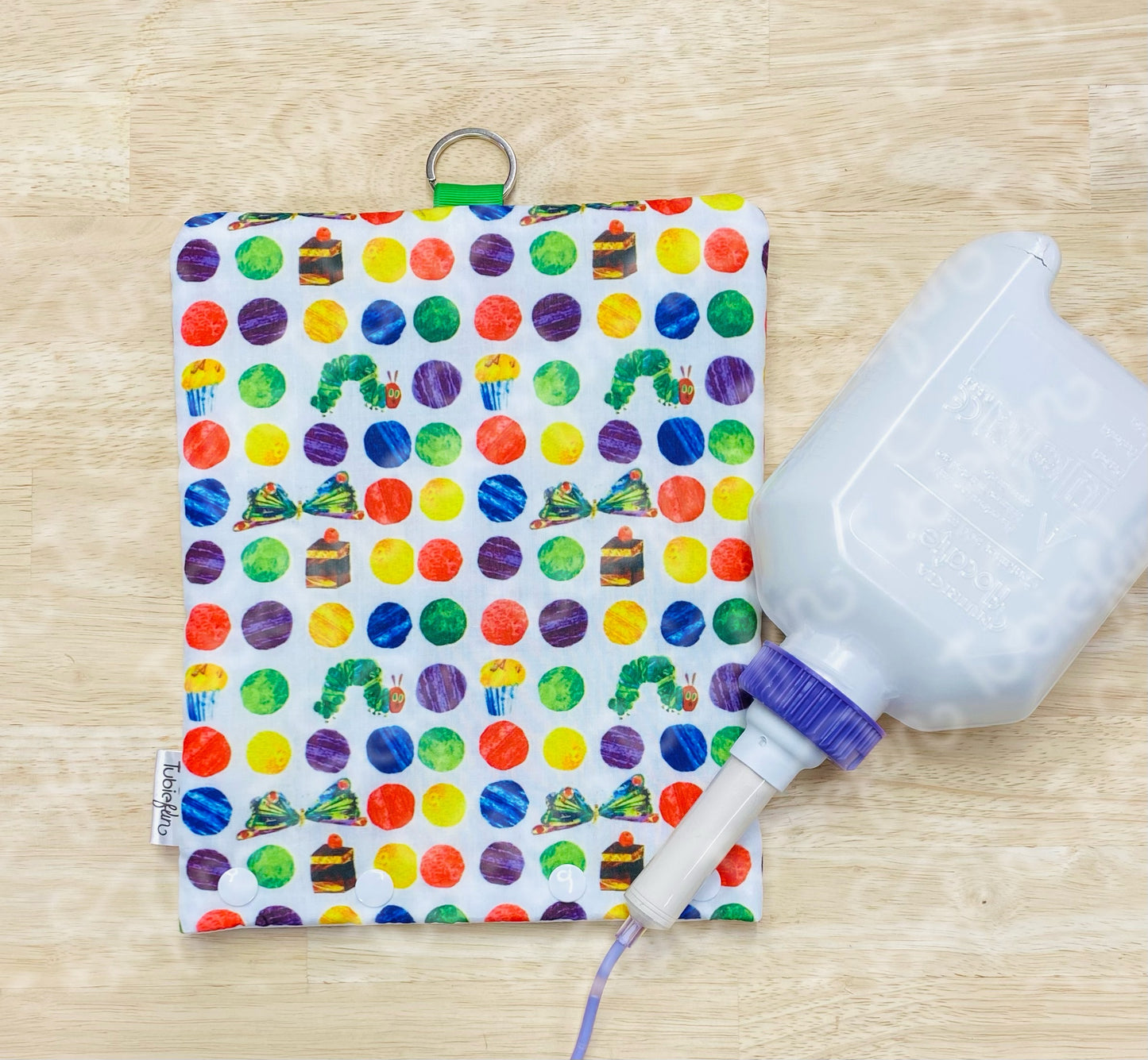 Insulated Milk Bag Suitable for 500ml Flocare Bottle in - Hungry Caterpillar