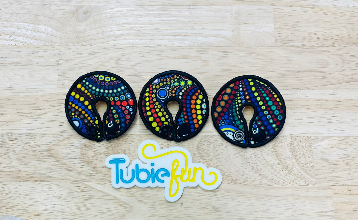G-Tube Button Pad Cover - Indigenous