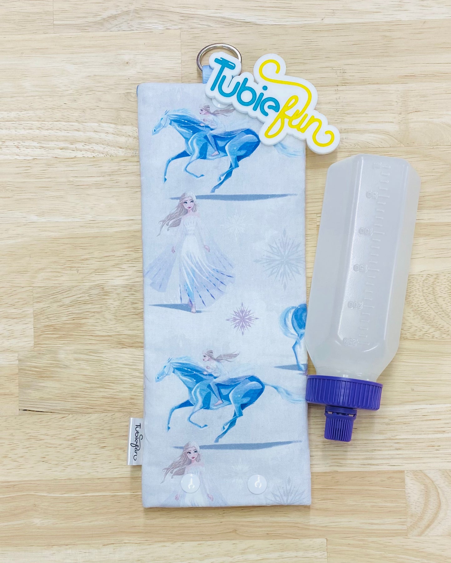 Insulated Milk Bag Suitable for 250ml Bottle in - Ice Princess