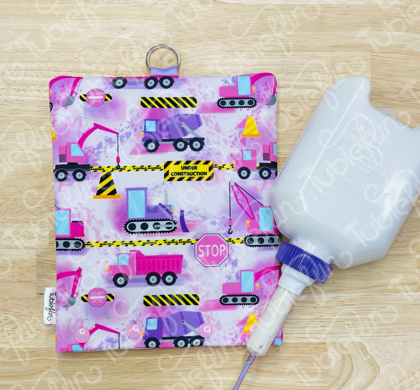 Insulated Milk Bag Suitable for 500ml Flocare Bottle in - Diggers on Purple