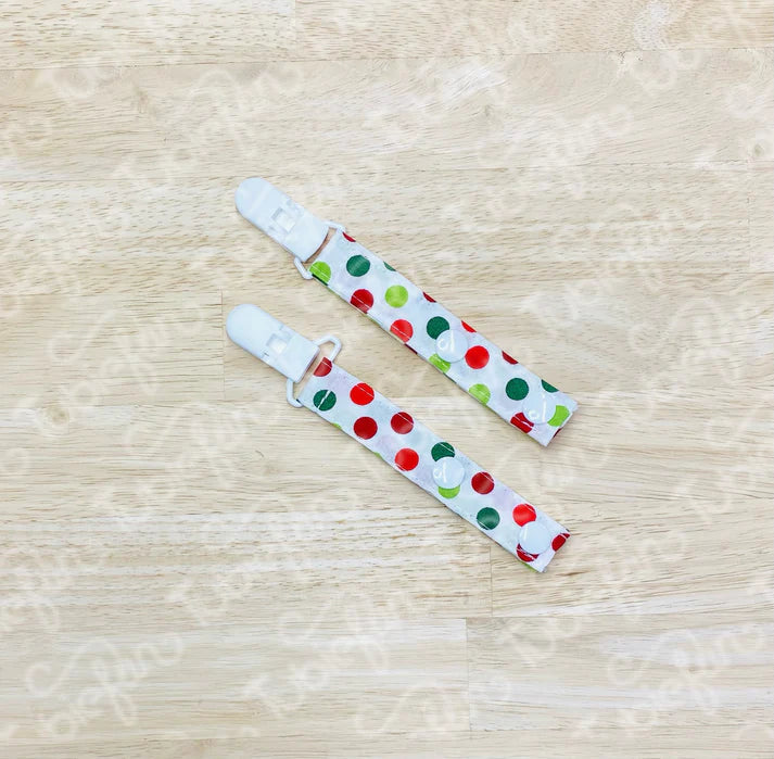 Clip Chain - Red and Green Dots